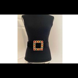 Belt with bejeweled buckle from Zara in size 30